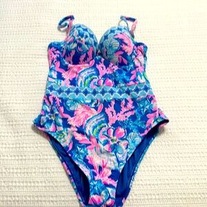 Lilly Pulitzer Swimsuit with Built In Cups